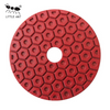 Honeycomb Red Mokre Pad polerowania do marmuru granitu naturalnego kamienia syntetycznego kamienia